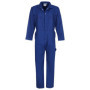 Combinaison de travail zippée Blue Castle - Salopette en polyester bleu