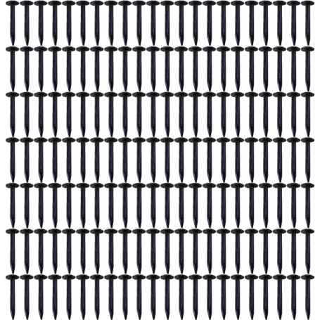 Clous à Tête Plate en Acier Bleui - Semences de Tapisserie 10mm