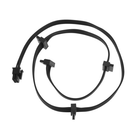 Câble d'Alimentation 6 Broches vers 4 Ports SATA EMSea - 85 cm Compatible Corsair