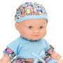 Set de 3 Poupées Bébé Colorbaby - Corps Rigide et Articulé