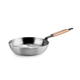 Poêle Karbonsteel 24 cm IBILI - Acier au Carbone Écologique pour Induction