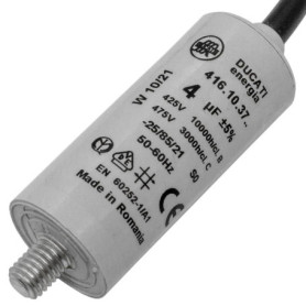 Condensateur de démarrage Lumonic 4µF 400V avec câble 35cm