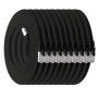 Lot de 10 Câbles Réseau Plat Cat7 - 0,25 m Noir