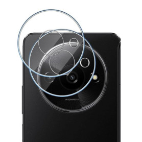 Cracksin Lot de 2 Verres Trempés pour Objectif Xiaomi Redmi A3 - Protection 9H