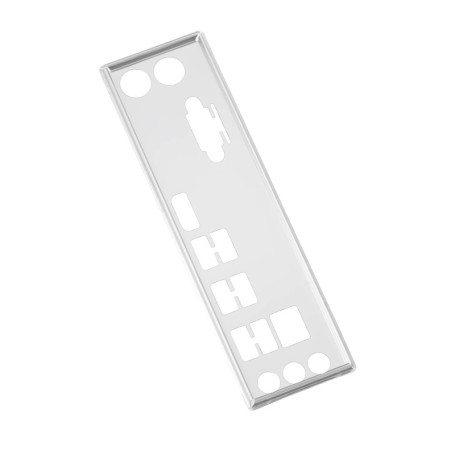 Plaque Arrière D'E/S SG Store pour ASUS Prime A320M-K - Protection Métallique Argent