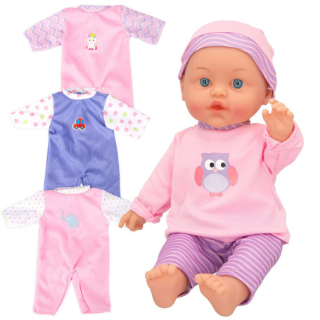 Ensemble Doux ColorBaby 41 cm pour Bébé avec Accessoires