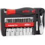 Wiha ProBuddy® Evo 46960 - Kit de 40 Embouts et Douilles avec Poignée SoftFinish