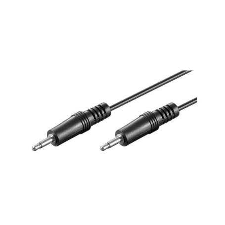Câble Audio AUX Stéréo 3,5mm - 1,5m Noir