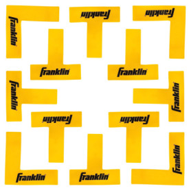 Kit de Marqueurs de Terrain de Pickleball Franklin Sports – Marquez Facilement vos Lignes