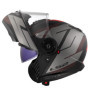 Casque Moto Modulable LS2 Strobe II Matt Black Grey - XL