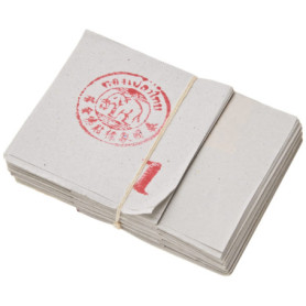 Lot de 100 Feuilles d'Or 24 Carats 2x2 cm - Sim Gold Leaf