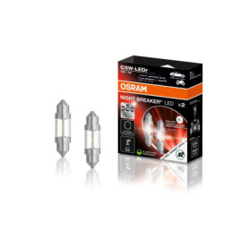 Ampoule LED Osram NIGHT BREAKER C5W ECE 6000K - Homologuée 12V