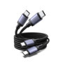 UGREEN Câble USB C vers USB C 240W - Charge Rapide Nylon Tressé 3M