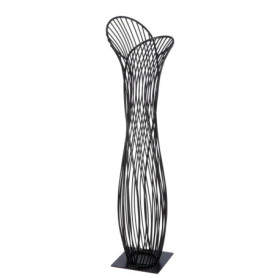 Objet de décoration en métal noir mat - 63 cm - Casablanca