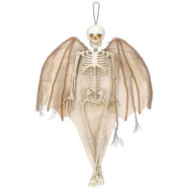 Décoration Suspendue Squelette d'Ange 40 cm pour Halloween