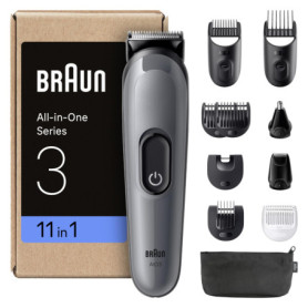 Braun Kit de Rasage Tout-En-Un 11-En-1 avec Lame Ultra-Affûtée