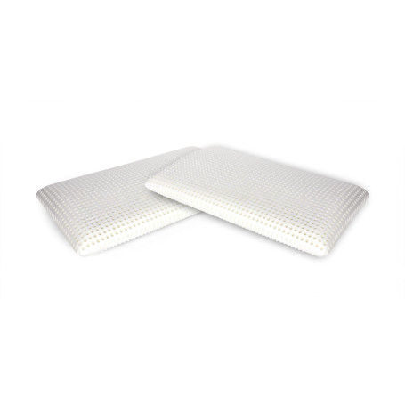 Lot de 2 Oreillers Ergonomiques en Mousse à Mémoire Talamo Italia