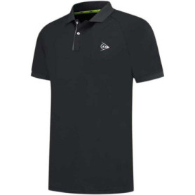 Polo Club DUNLOP pour Homme - Maillot de Tennis Noir 3XL