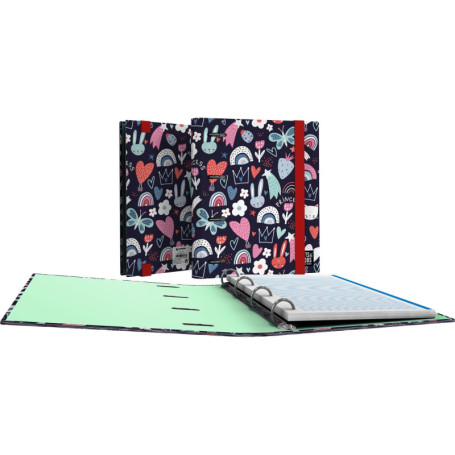Classeur A5 Grafoplás Carpebook Princess Bits&Bobs avec Recharge de Feuilles
