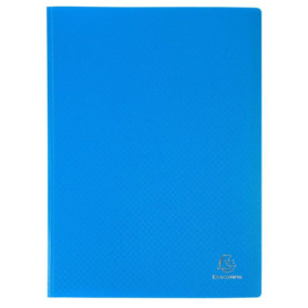 Exacompta Protège-documents OPAK - Carton de 20 Pochettes A4 - Couverture Bleu Clair