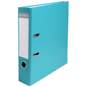Exacompta Carton de 20 Classeur à Levier A4 Vert Clair - Dos 75 mm