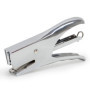 Pince Agrafeuse Compacte en Métal Chromé - Capacité 25 Feuilles