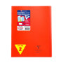 Lot de 2 Cahiers Agrafés Koverbook Rouges - 24x32 cm - Clairefontaine