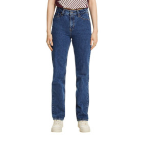 Jeans Femme Droit Bleu Moyennement Délavé ESPRIT - Taille 32W x 30L