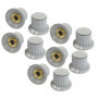 Boutons Potentiomètres en Laiton - 10 Pièces 6mm