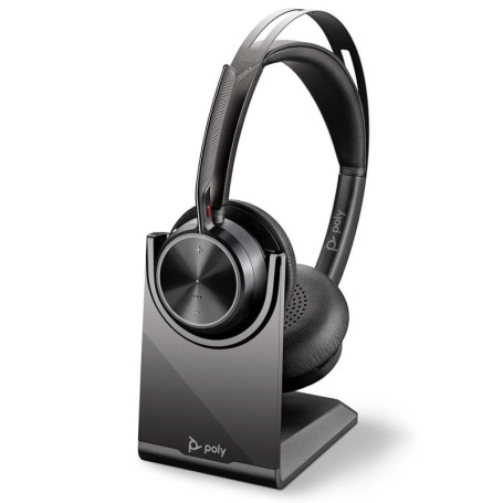 Casque Poly Voyager Focus 2 - Suppression Active du Bruit - Bluetooth USB-C