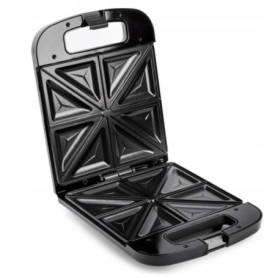 Grille-pain Croque Monsieur XXL Huslog pour 4 Sandwichs - 1400 W Noir