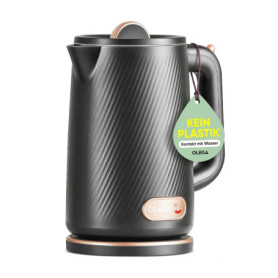 Bouilloire Électrique OLEGA 1,8 L en Acier Inoxydable 1800 W avec Arrêt Automatique