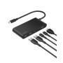 Hub USB-C Belkin 5 Ports avec HDMI 4K et Power Delivery 100W - Noir