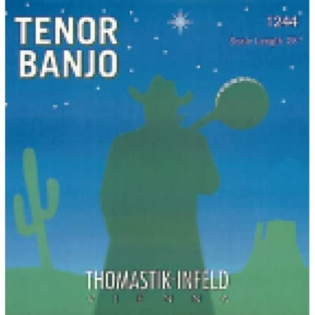 Jeu de Cordes pour Banjo Ténor Thomastik - Son Doux et Durable