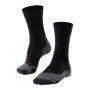 FALKE TK2 Explore M - Chaussettes de randonnée en laine pour homme, anti-ampoules, noires