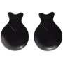Castagnettes en Bois d'Ébène - 6 Paires Noir