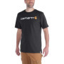 T-shirt Carhartt Homme Logo Graphique Manches Courtes Noir