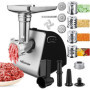 Hachoir à Viande Électrique Nictemaw 500W - Multifonction 5 en 1