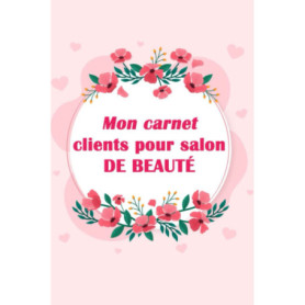 Carnet de Suivi Clients pour Salon de Beauté - 120 Pages