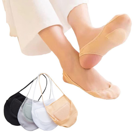 Chaussettes Invisibles FZSECRIU pour Femmes - 4 Paires Multicolores