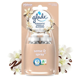 Recharge Glade Sense et Spray - Romantic Vanilla Blossom - Duo Pack