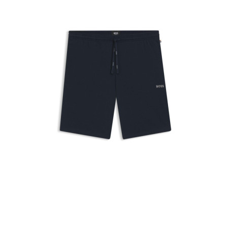 Short en Coton Stretch BOSS pour Hommes avec Logo Brodé