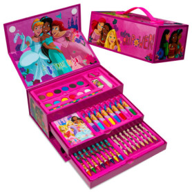 Coffret de Dessin Disney pour Enfants - 40 Pièces de Coloriage et Peinture