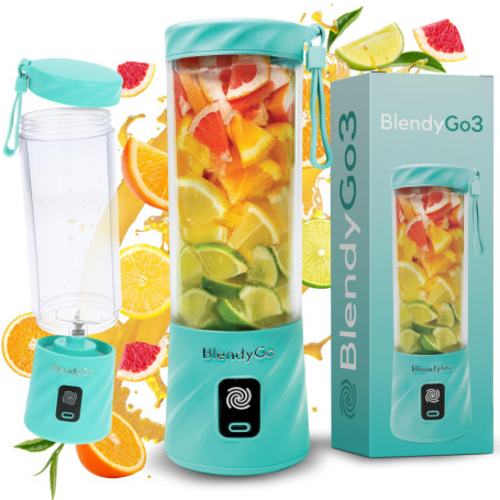 Blender Portable BlendyGo 3 - Mixeur Rechargeable USB pour Smoothies et Jus