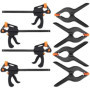 Jeu de Pinces KAHEIGN 8 Pièces - Prise Rapide et Clips Robustes