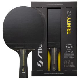 Raquette de Ping-Pong STIGA Trinity V2 - Performance Optimale pour Joueurs Offensifs