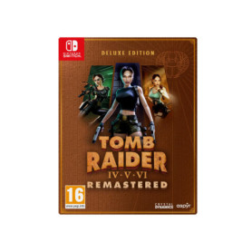 Tomb Raider IV-VI Remastered Deluxe Edition - Switch avec Steelbook et Livre de Cartes
