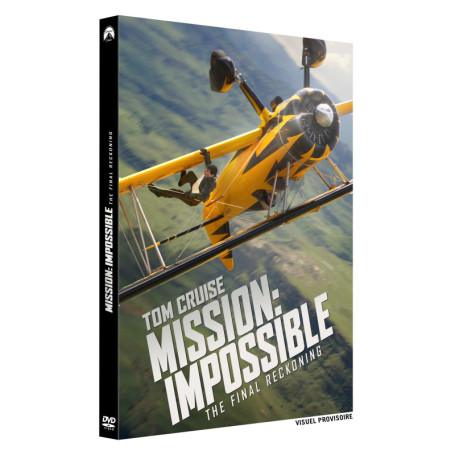 Mission : Impossible - The Final Reckoning en DVD avec Boîtier Fourreau