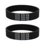 Lot de 2 courroies de distribution pour ponceuses Festool et Holzher