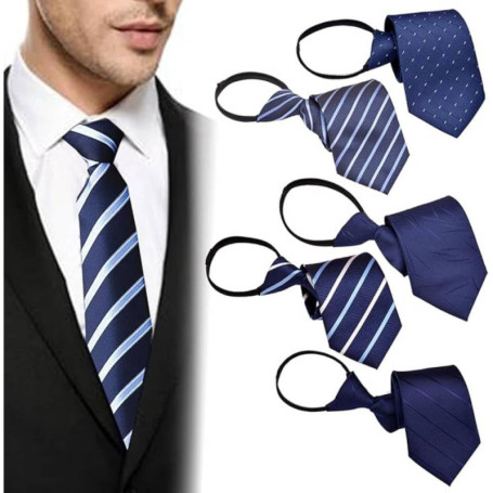 Set de 5 Cravates Réglables pour Homme - BetterJonny